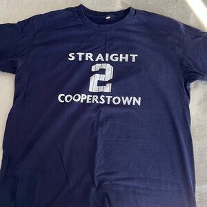 Derek Jeter Cooperstown T-shirt, size L